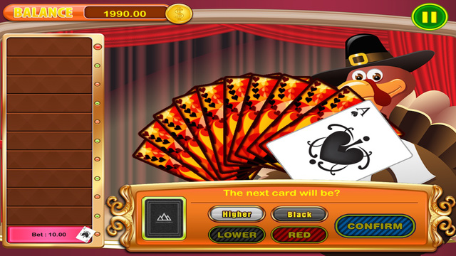 【免費遊戲App】1-2-3 Happy Thanksgiving of Holiday House Fun HiLo Casino Games Free-APP點子