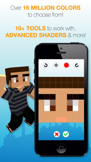 【免費工具App】Skins Creator Pro Editor - for Minecraft Game Textures Skin-APP點子