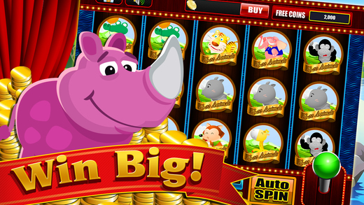 免費下載遊戲APP|Mighty Zoo Animals Friends of the Rhino Slots Machine of Vegas Style app開箱文|APP開箱王