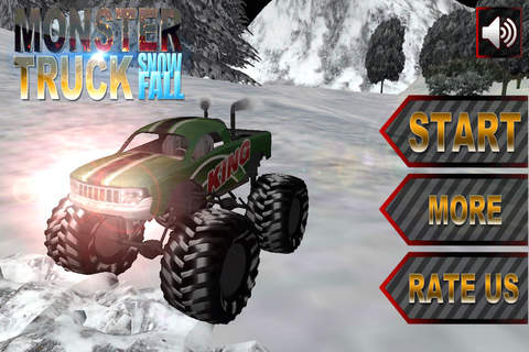 Monster Truck Snowfall Pro screenshot 4