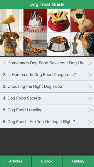 【免費生活App】Dog Treat Guide - Homemade Dog Food for Your Dog Healthy !-APP點子