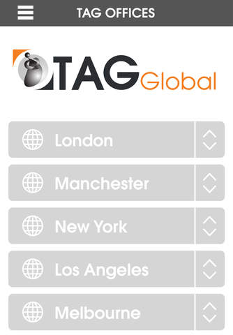 TAG Global App screenshot 2