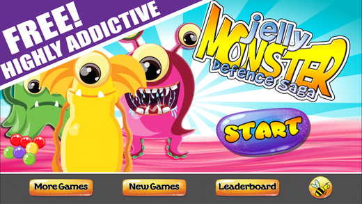 Jelly Monster Defence Saga - Addictive Candy Match and Blast Game