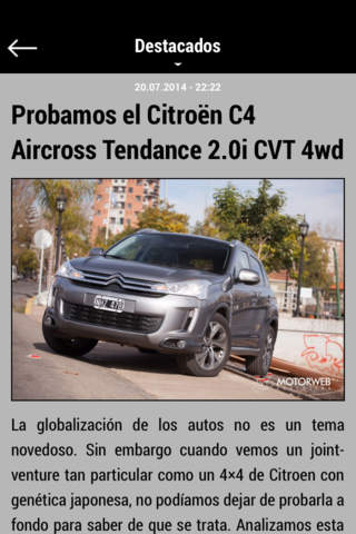 Motorweb Argentina screenshot 2