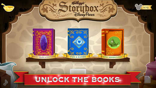 Kellogg’s® Storybox™ featuring Disney Parks app