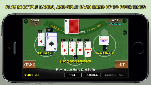 Blackjack 21 Pro HD - Multi-Hand Vegas Casino Fun