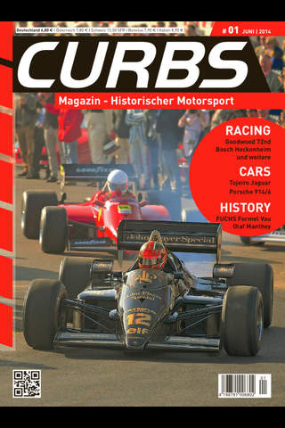 CURBS – das Magazin zum Historischen Motorsport – Rennfahrzeuge, Rennberichte und History screenshot 3