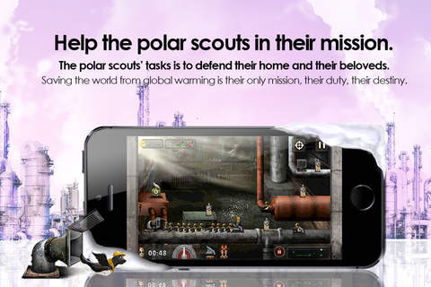 Polar Scouts - Polar seals defeating Global Warming to save Earth screenshot 3