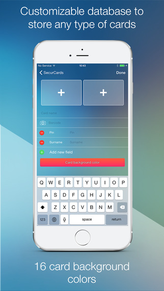 【免費工具App】SecurCards: archive and encrypt credit cards and any other card-APP點子