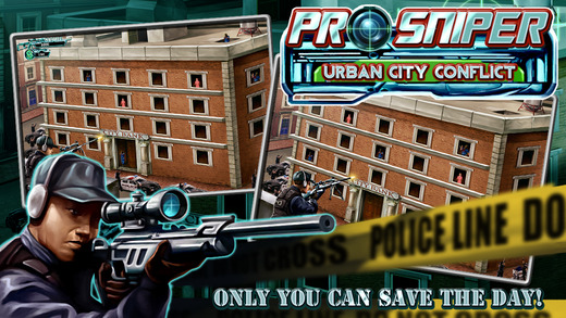 Pro Sniper: Urban City Conflict HD Free Game