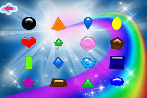 123 Learn Shapes Magical Kingdom - Basic Shapes Learning Experience Drawing Game screenshot 2