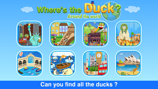 Where's the Duck Around the World Lite