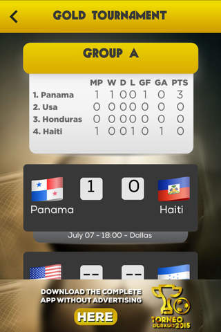 Torneo Dorado 2015 Free screenshot 3
