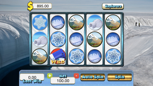 AAA Frozen Slots - North Pole Ace Vegas Casino Spin Game Style