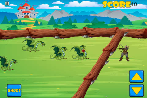 Shoot The Little Dragons - Tap! Shoot to Death Those Dino Animals FREE screenshot 4