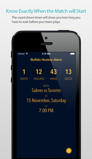 Buffalo Hockey Alarm Pro