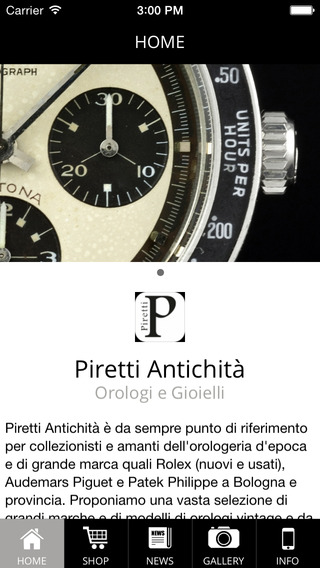 【免費商業App】Piretti Orologi Bologna-APP點子