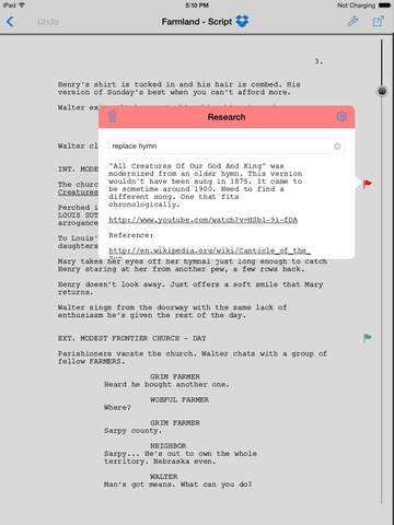 【免費生產應用App】Final Draft Writer-APP點子