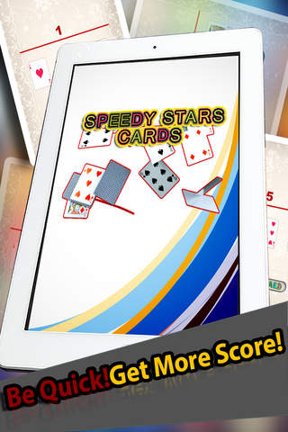 Speedy Stars Cards - Move The Numbers In Your Board Puzzle Pro screenshot 2