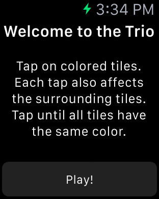 【免費遊戲App】Watch The Trio - A Game On Your Wrist-APP點子