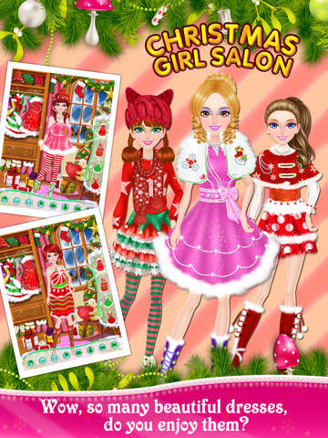 【免費遊戲App】Christmas Girl Salon-APP點子