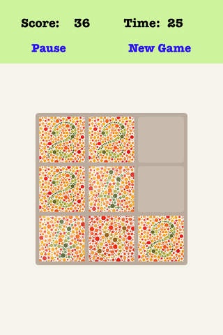 Color Blind 3X3 - Sliding Number Blocks &  Playing With Piano Music screenshot 3