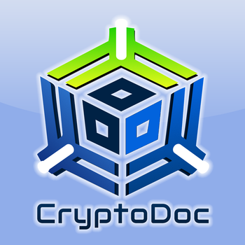 CryptoDoc LOGO-APP點子