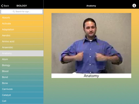 【免費教育App】Sign Language for the Classroom: ASL library-APP點子