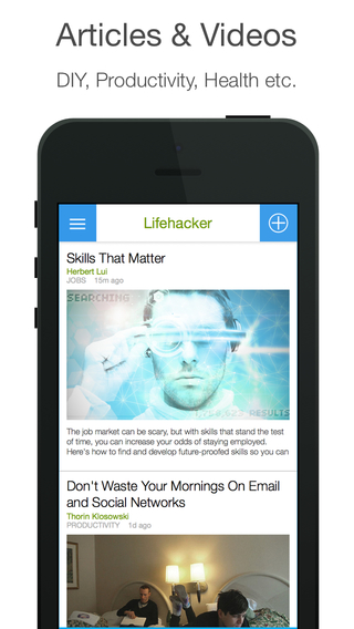 【免費生產應用App】Lifehacker: Tips and downloads for getting things done-APP點子