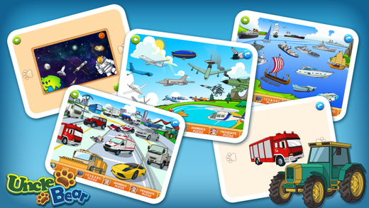 【免費遊戲App】Kids Puzzle: Vehicles-APP點子