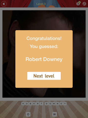 【免費遊戲App】Quiz: Guess The Celebrity-APP點子