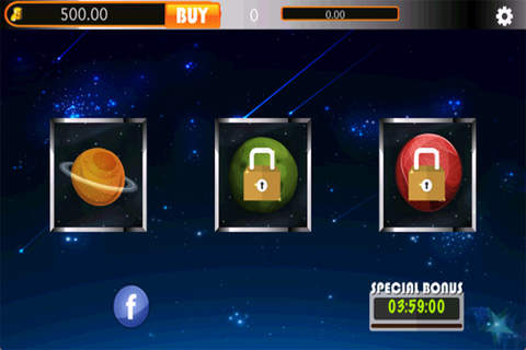 Mega Space Slot Machine - Free Galaxy Slot Win Big Space Slots Jackpots and Get Space Gold Slot Machine Bonus screenshot 2
