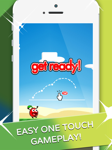 【免費遊戲App】Cherry Triple Jump & Run - Really Hard and Addicting One Touch Platformer-APP點子