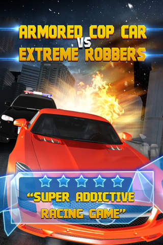 Action Super Exotic Police Car Chasing Bad Guys - Racing Game screenshot 2