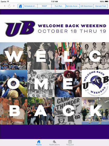 【免費生活App】UB Welcome Back Weekend-APP點子