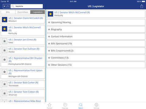 【免費書籍App】TrackBill – US Congress & State Gov Legislation-APP點子