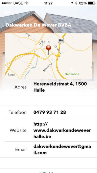 【免費商業App】Dakwerken De Wever-APP點子