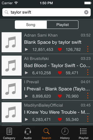 Music Cloud - Mp3 Music Player & Playlist Manager for SoundCloud screenshot 2