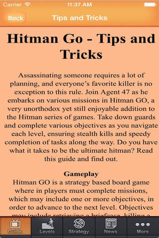Guide for Hitman GO - Walkthroughs screenshot 4