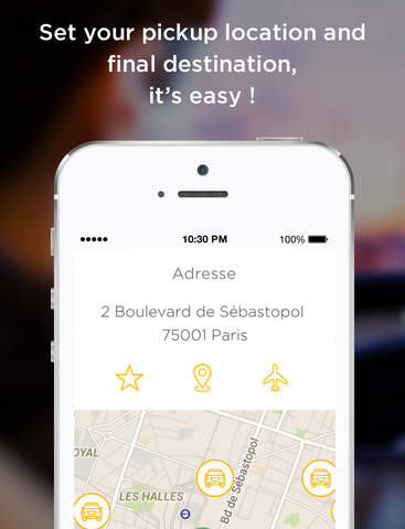 【免費旅遊App】Allo Cab private driver - Book a taxi in Paris and anywhere else in France-APP點子