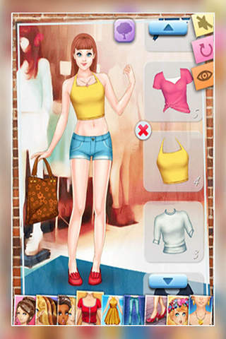 Model Lily Dress Up screenshot 2