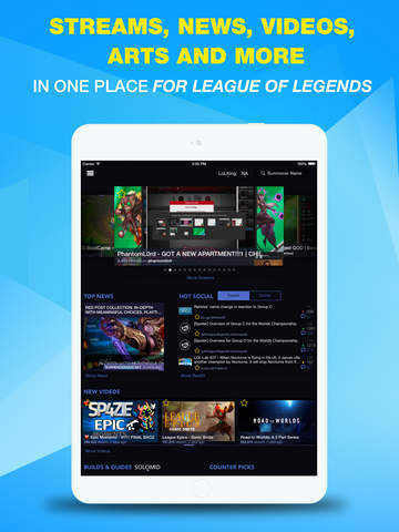 【免費娛樂App】LoL in One - portal for League of Legends-APP點子