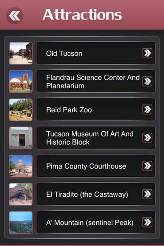 Tucson City Offline Travel Guide screenshot 3
