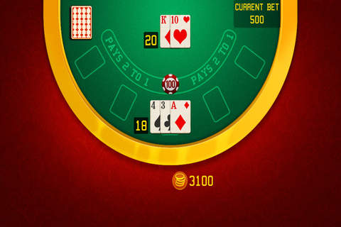 Free Blackjack Game Pro screenshot 3