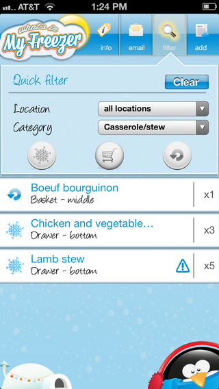 【免費生活App】What's In My Freezer-APP點子