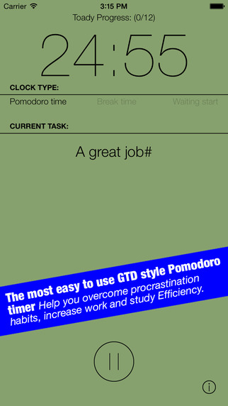 OK Pomodoro Timer：Overcome procrastination work and study efficiency increase exponentially