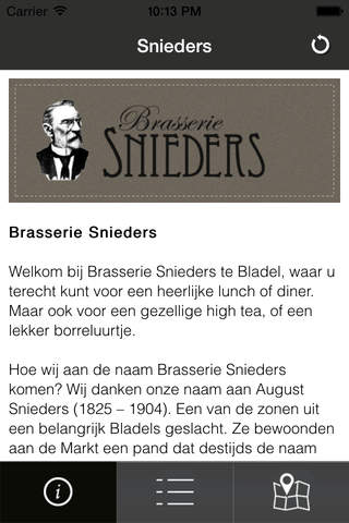 Brasserie Snieders screenshot 2