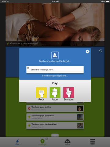【免費社交App】Chack - Rock Paper Scissors (RPS) challenges with your friends-APP點子