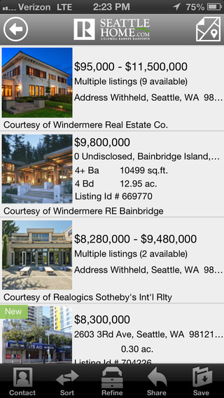 【免費生活App】Seattle Homes Real Estate-APP點子