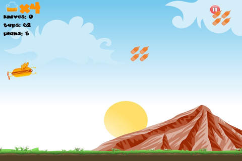 ` Happy Hot Dog Fly Racing Flappy Touch Free-play Fun Games screenshot 3
